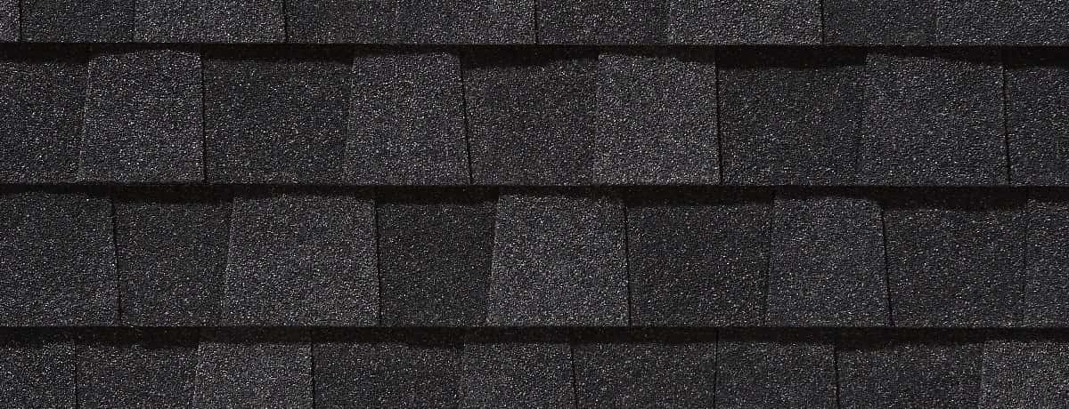Landmark shingle color Charcoal Black
