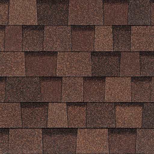 Duration FLEX shingle color Brownwood